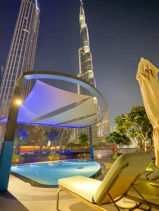 Downtown Luxe 1Br Steps From Burj Khalifa & Opera Apartment Dubai 0*,